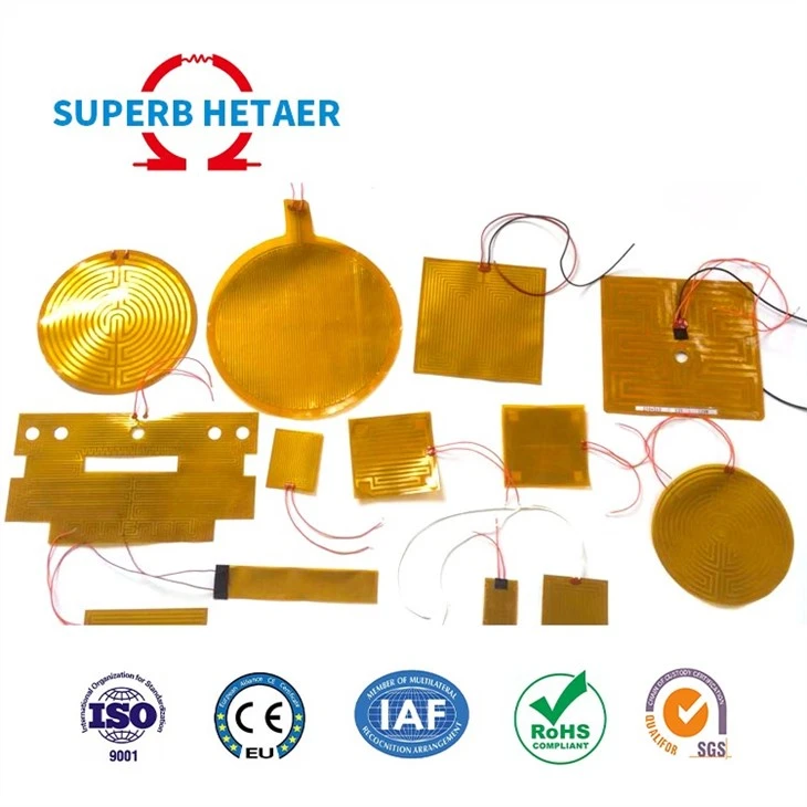 12 Volt Rezistans Polyimide Film Heater